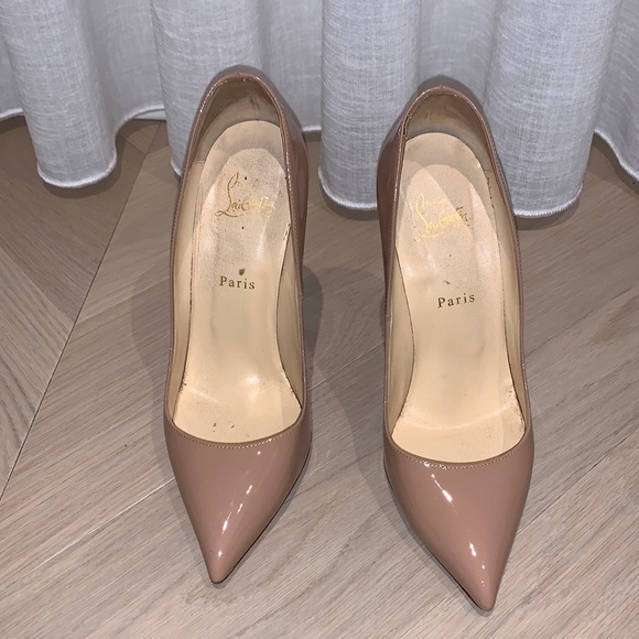 Christian Louboutin Shoes - Christian Louboutin Nude Pigalles 120